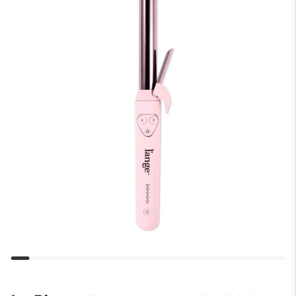 Lange Pink Hair Curler